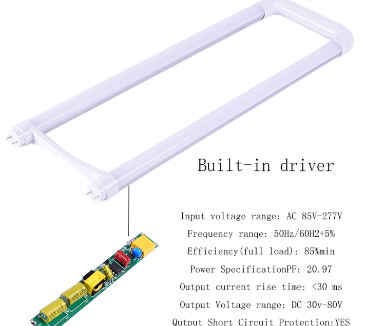 T8 U-Bend Hybrid Plug & Play LED Tube T8 U-Bend Hybrid Plug & Play LED Tube