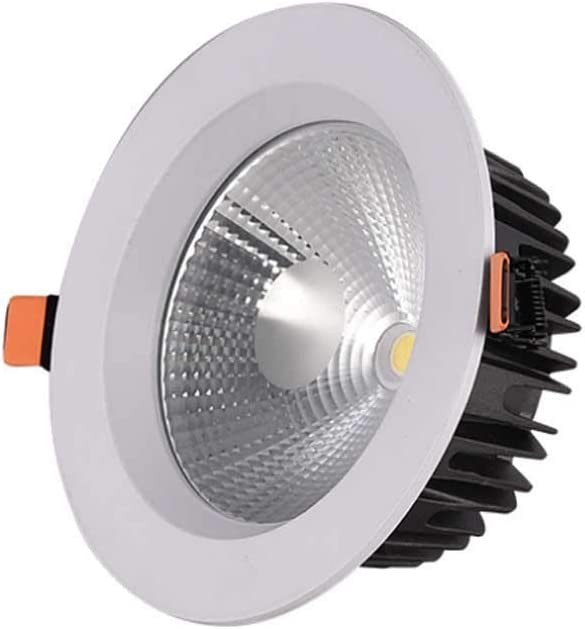 10W LED Dimmable Tri Colour Downlight White