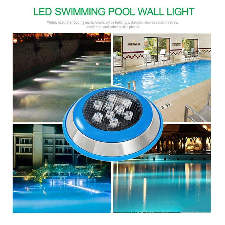IP68 18W Wall Mounted LED Underwater Lights