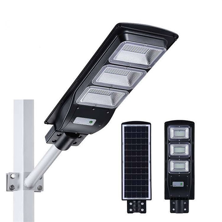Auto-cleaning System Solar Powered Led Lights