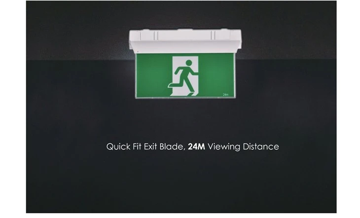 Exit Sign With Emergency Light