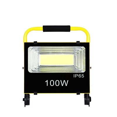 IP65 آؤٹ ڈور ایمرجنسی ایل ای ڈی ریچارج ایبل سیلاب لائٹ
