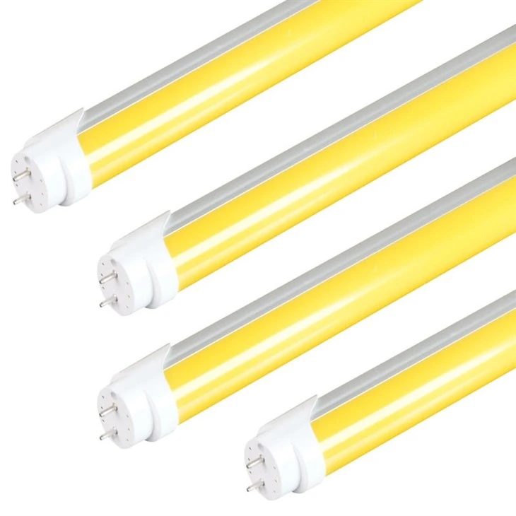Yellow Color UV Free T5 T8 Led Tube Light